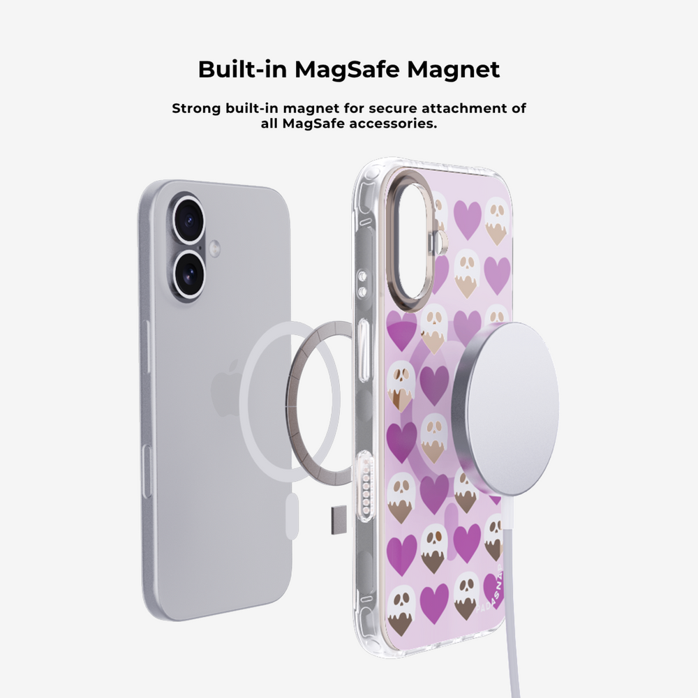 Heartbeat Haunts | Pink MagSafe Phone Case