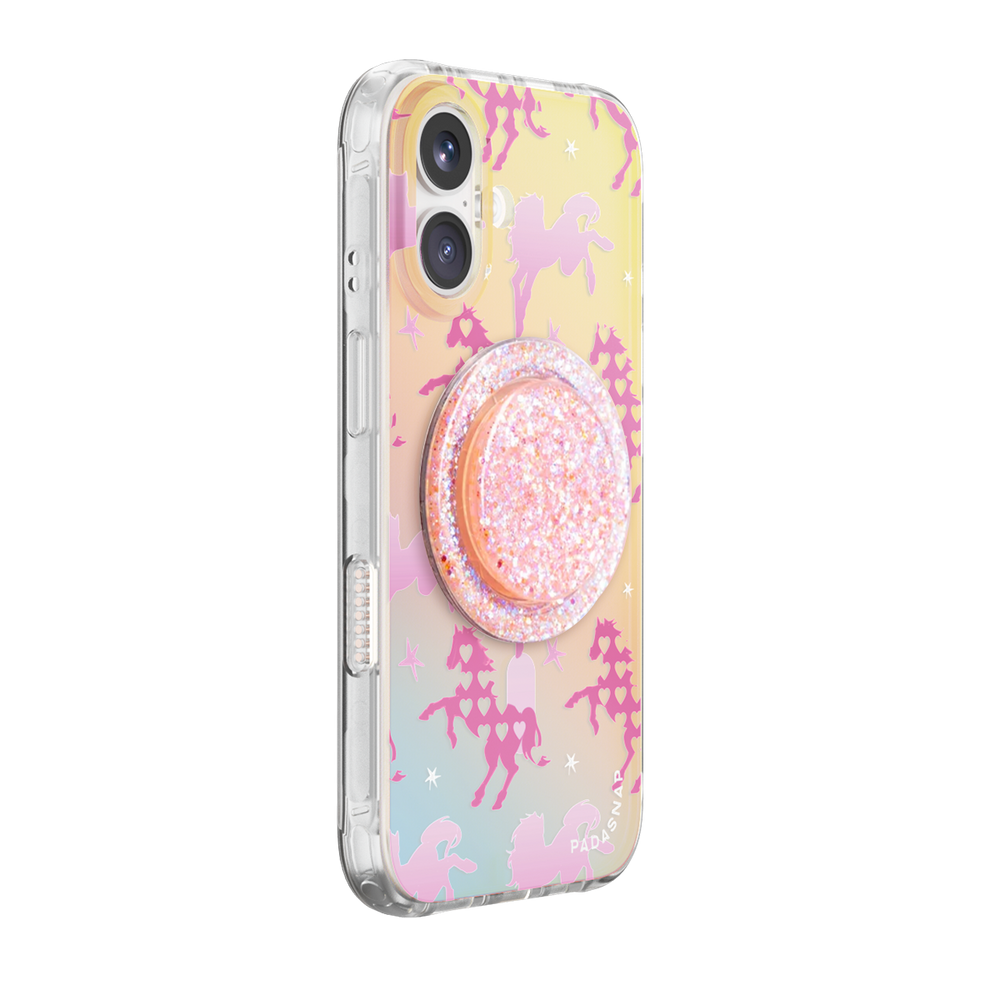 Pony Hugs Green MagSafe Phone Case Grip Set