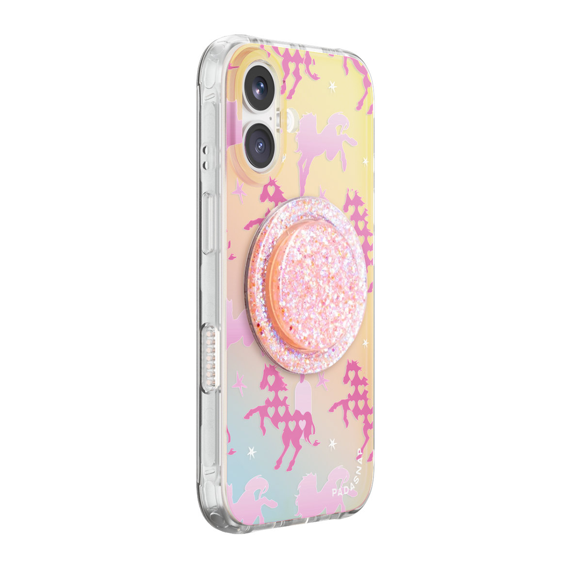 Pony Hugs Green MagSafe Phone Case Grip Set