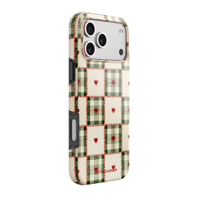 Festive Linen Christmas | MagSafe Phone Case