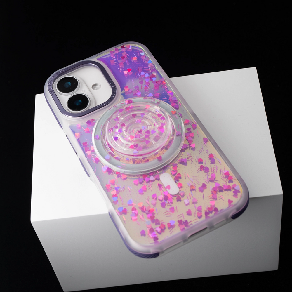 Laser Heart | MagSafe Phone Case Grip Set
