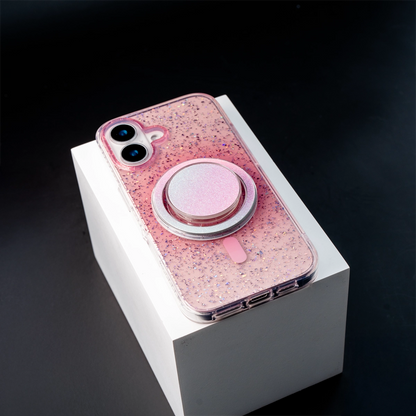 Gradient Glitter | Translucent MagSafe Phone Case Grip Set