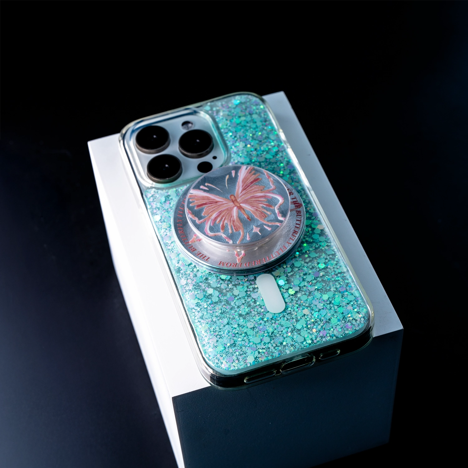 All That Glitter | Butterfly MagSafe Phone Case Grip Set