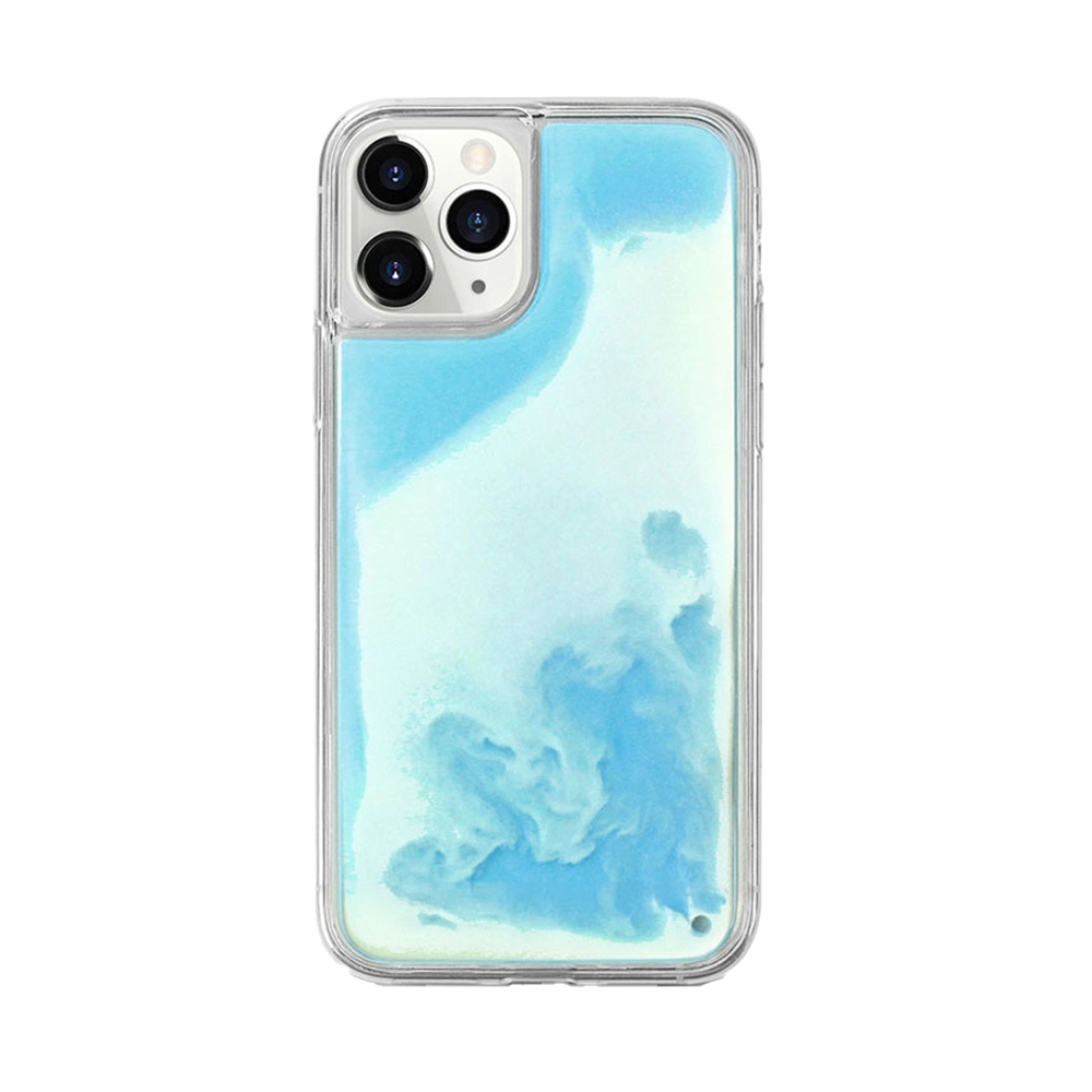 Flowing Neon Sand Liquid Luminous Phone Case