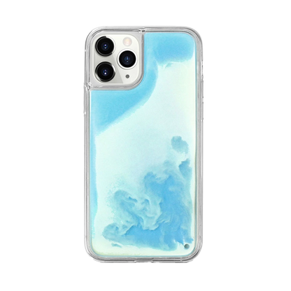 Flowing Neon Sand Liquid Luminous Phone Case