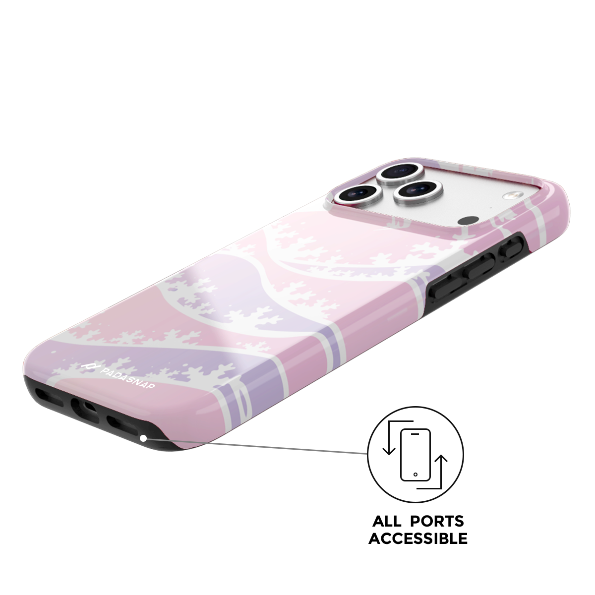 Winter Snowflake  MagSafe Phone Case Grip Set