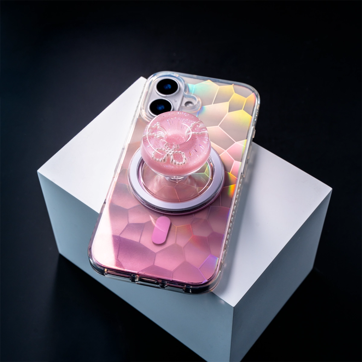 Opalescent Candy | MagSafe Phone Case Grip Set