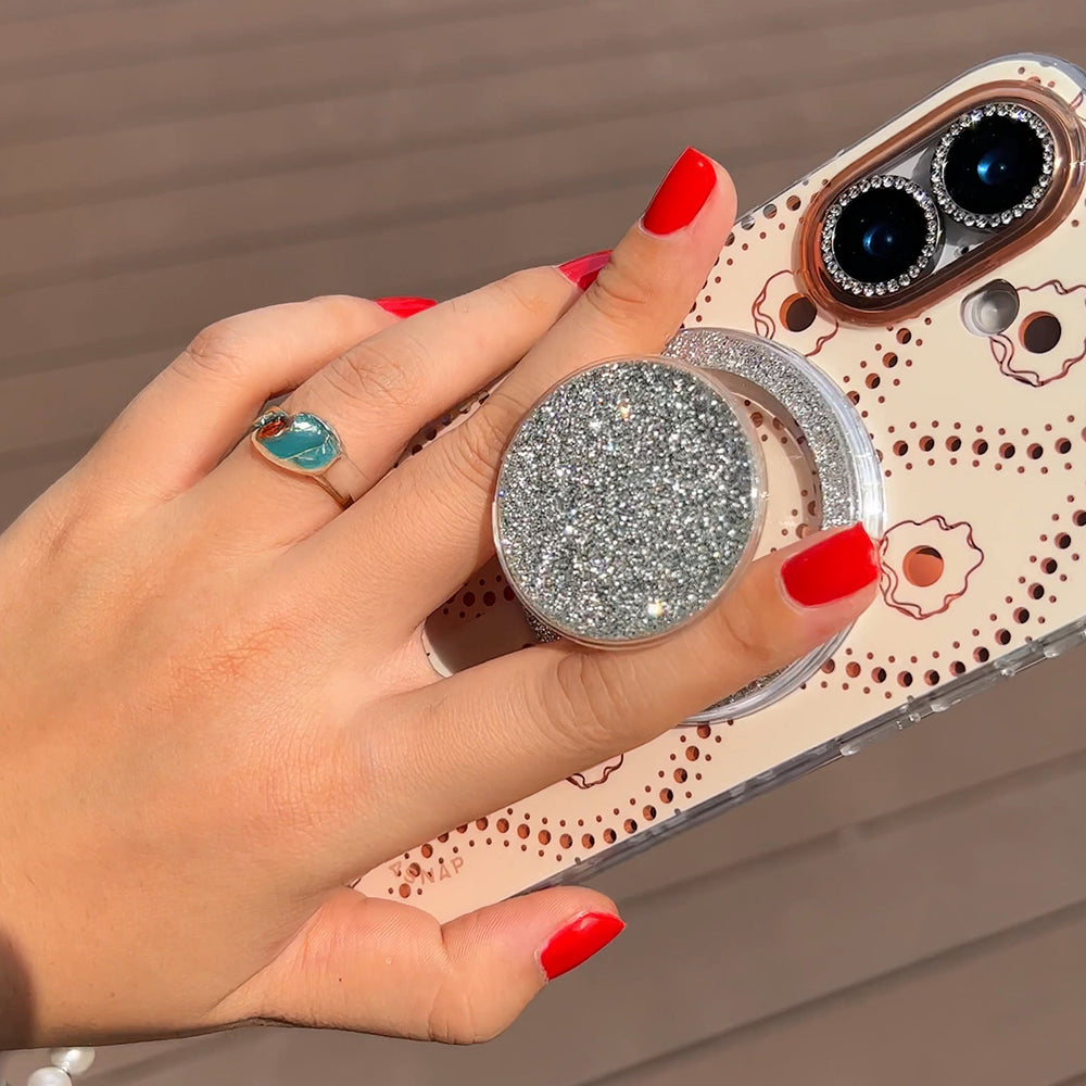 Starlit Charm | Pearl MagSafe Phone Case Grip Set
