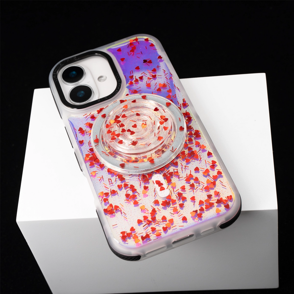 Laser Heart | MagSafe Phone Case Grip Set