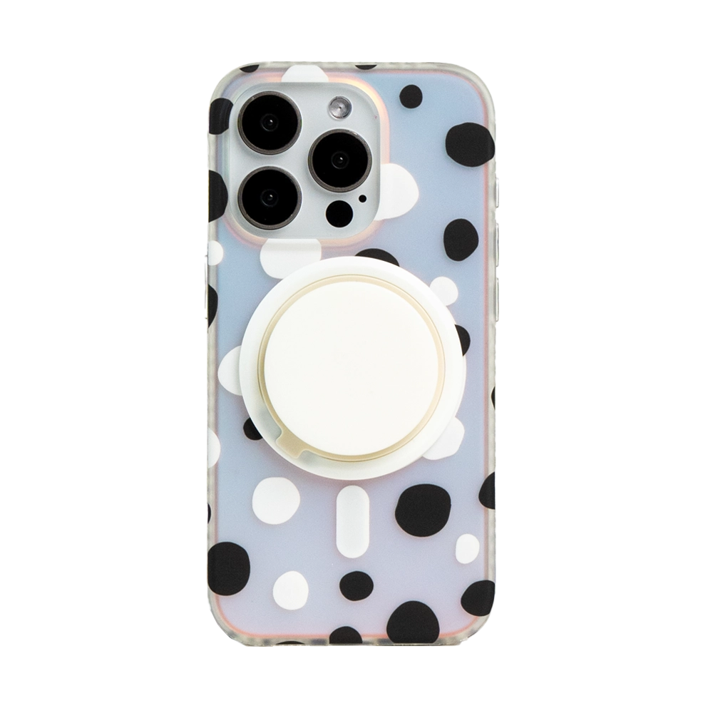 Opalescent Polka Dot | MagSafe Phone Case Grip Set