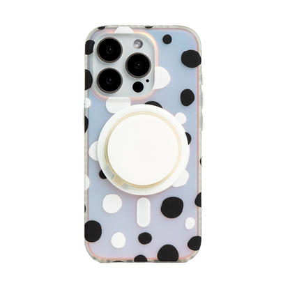 Opalescent Polka Dot | MagSafe Phone Case Grip Set