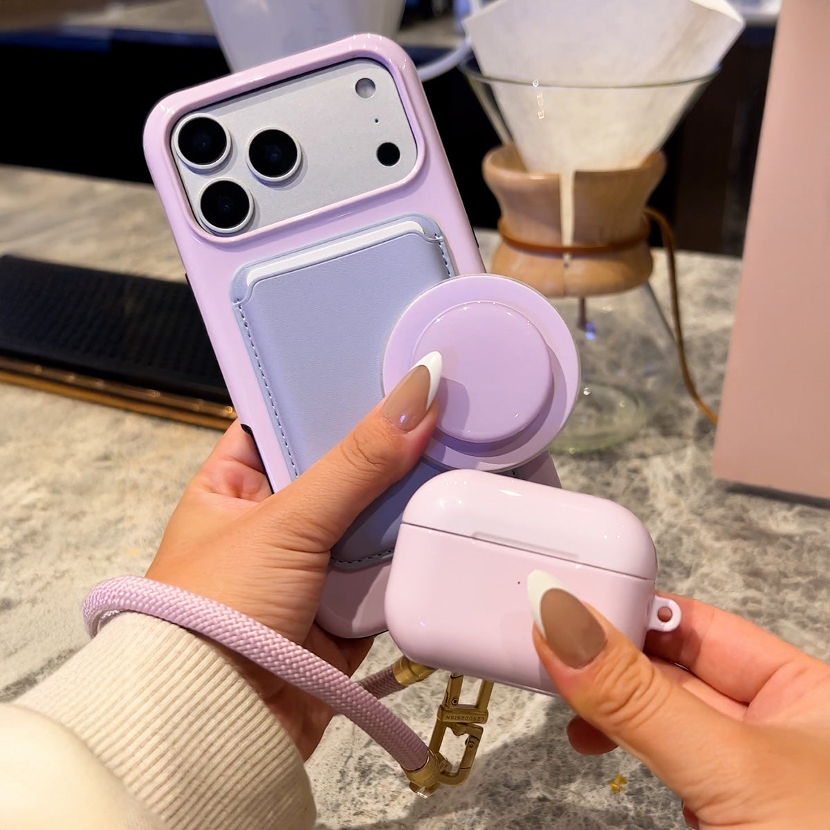 MonoTone Purple iPhone Bundle Set