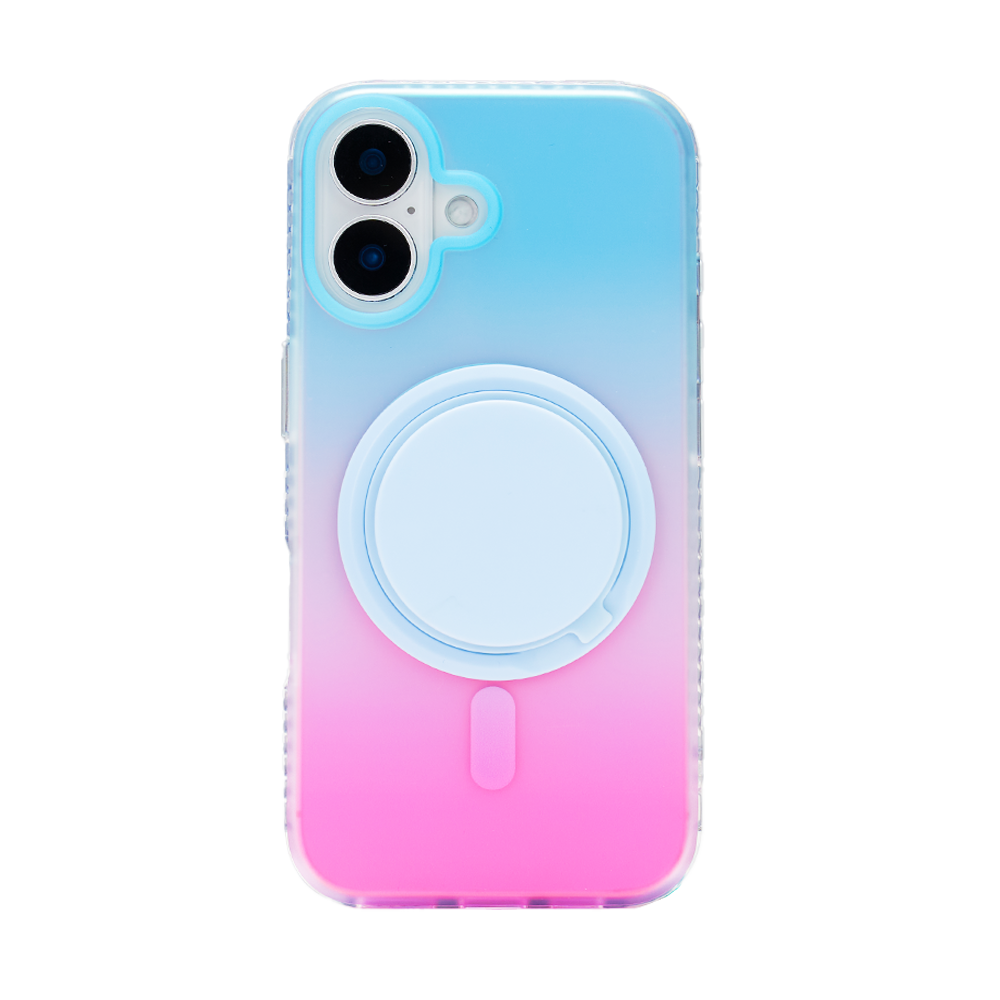 Neon Vibes｜Color Clash MagSafe Phone Case Grip Set