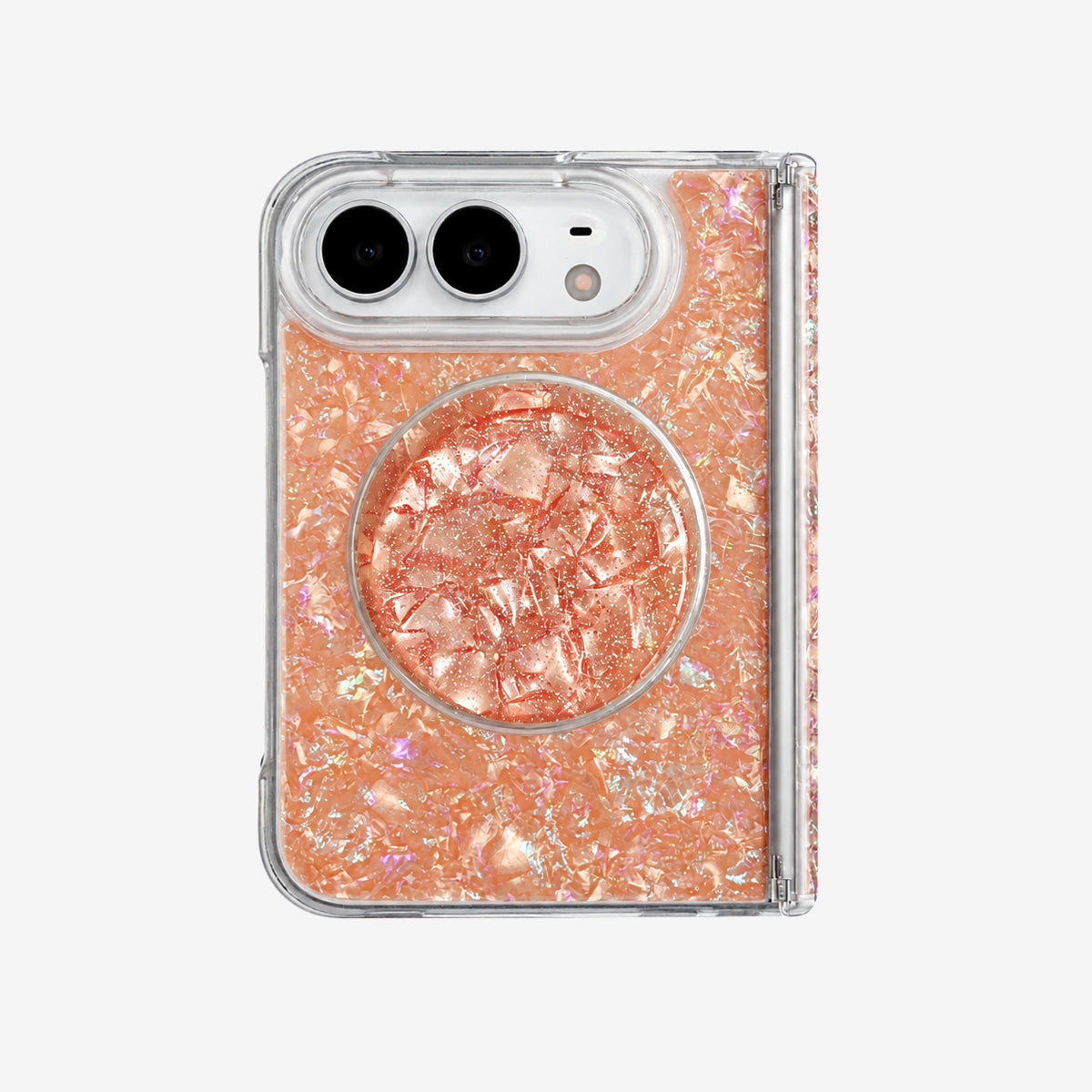 Opal Crush MagSafe Phone Case Grip Set-Pink