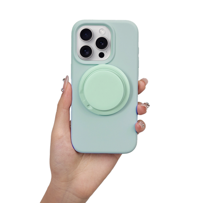 Velvet Touch | Sky Soft Silicone MagSafe Phone Case Grip Set