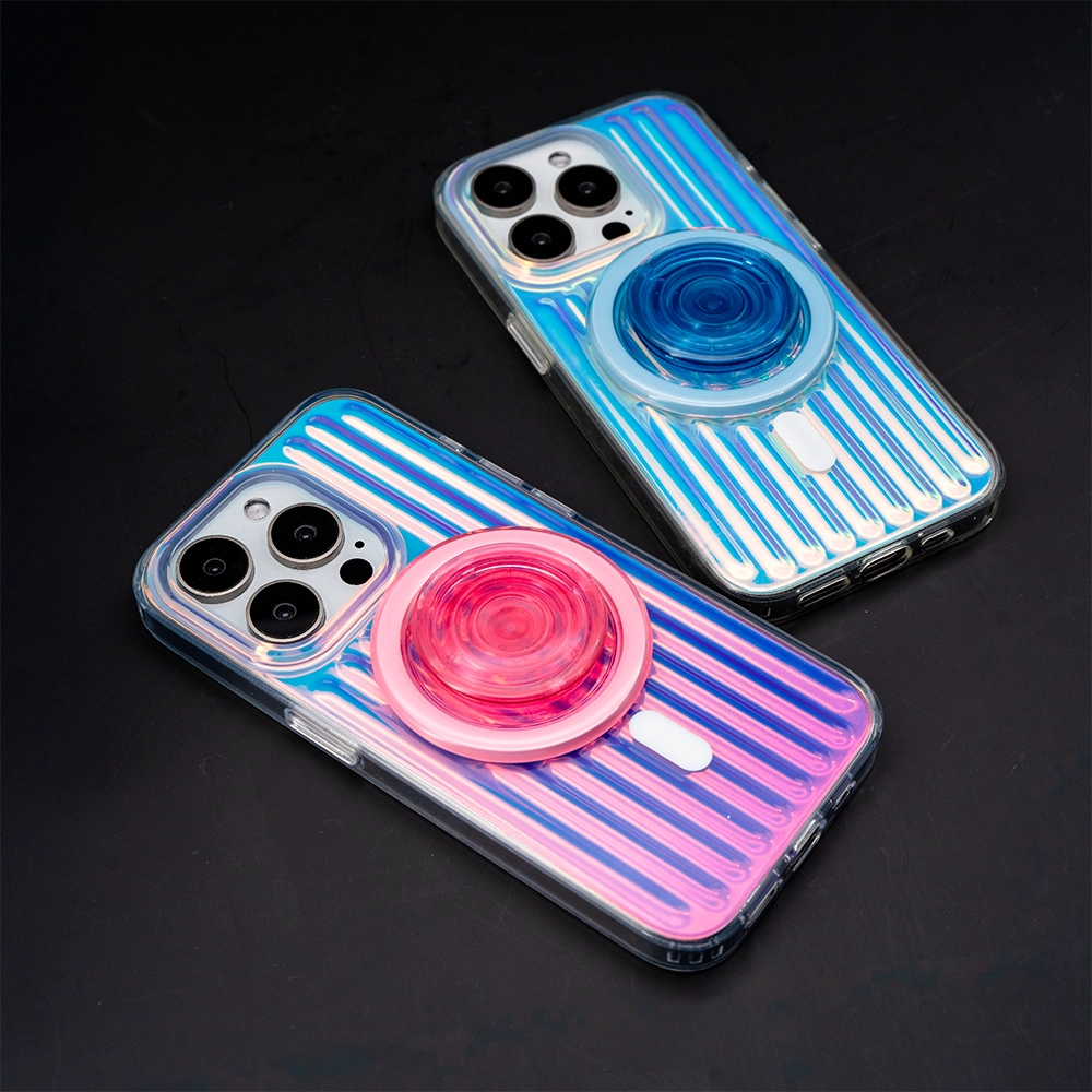 Vibrant Holiday | MagSafe Phone Case Clear Grip Set