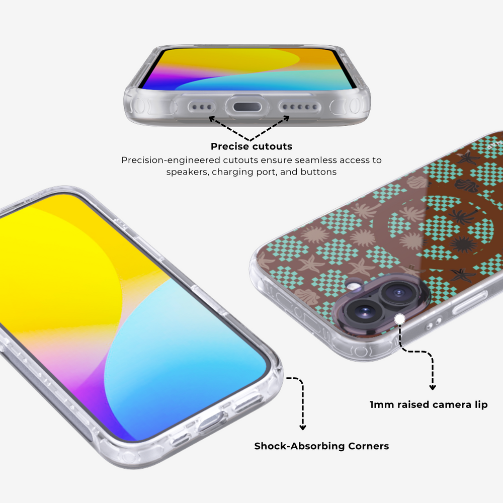 MochaTide | Green MagSafe Phone Case