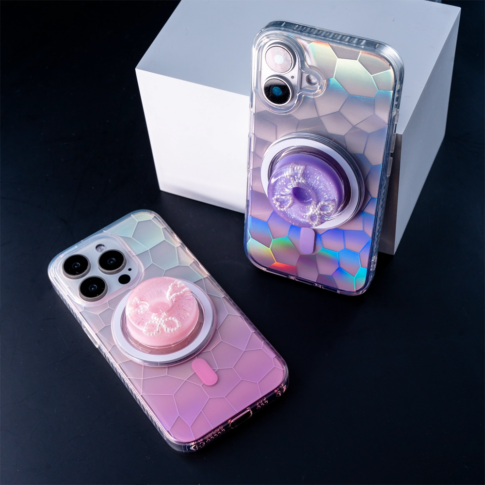 Opalescent Candy | MagSafe Phone Case Grip Set