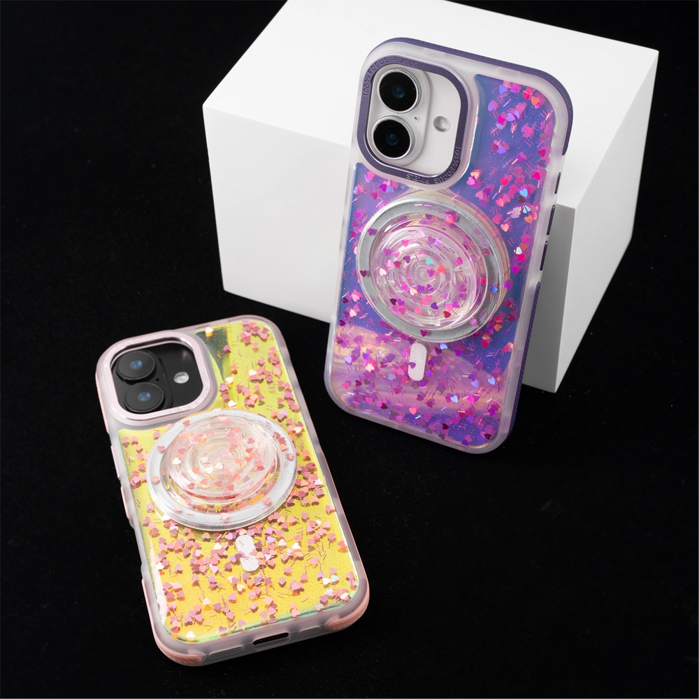 Laser Heart | MagSafe Phone Case Grip Set