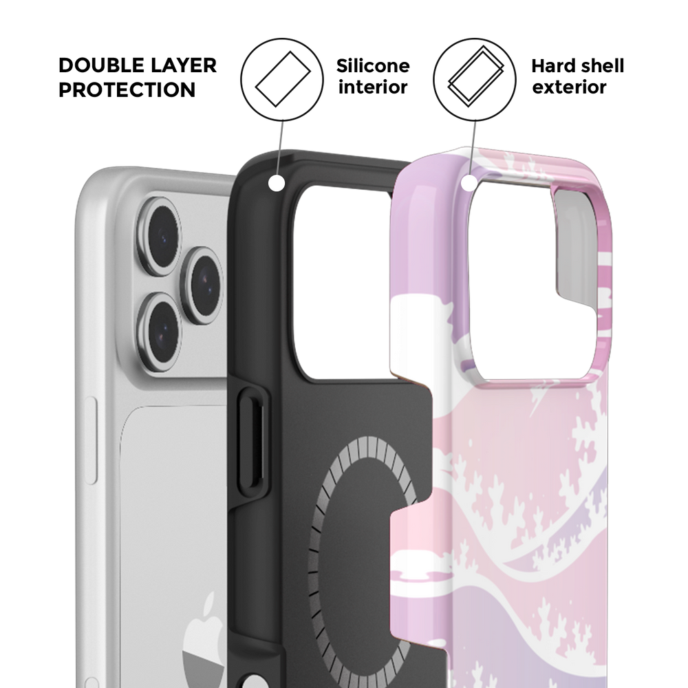 Winter Snowflake  MagSafe Phone Case Grip Set