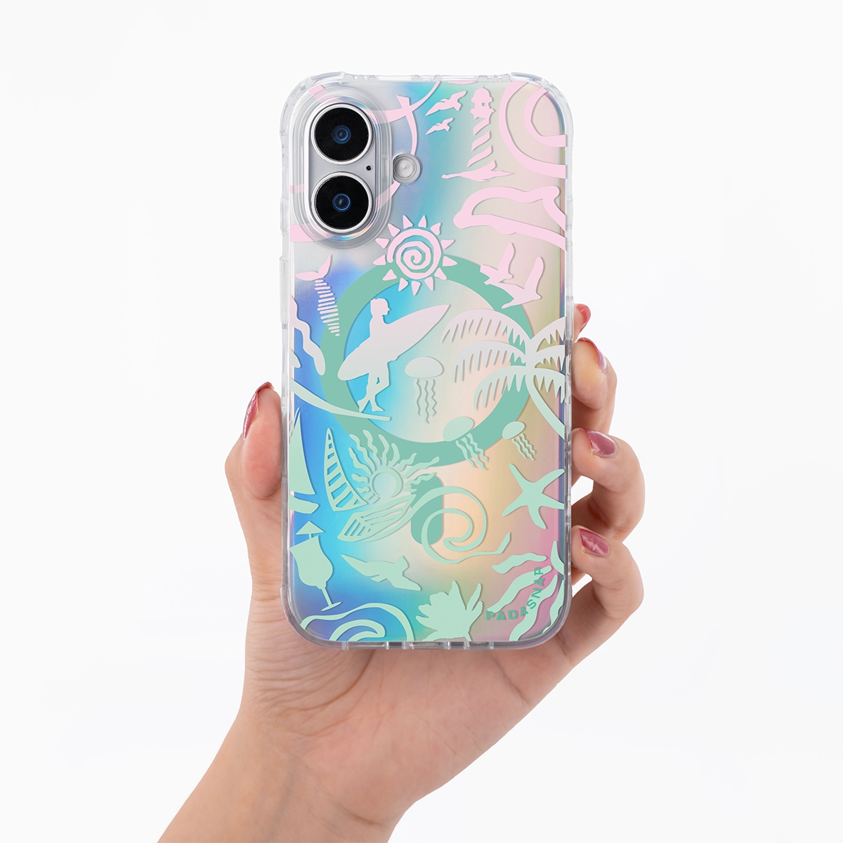 Tropic Holiday | Blue MagSafe Phone Case