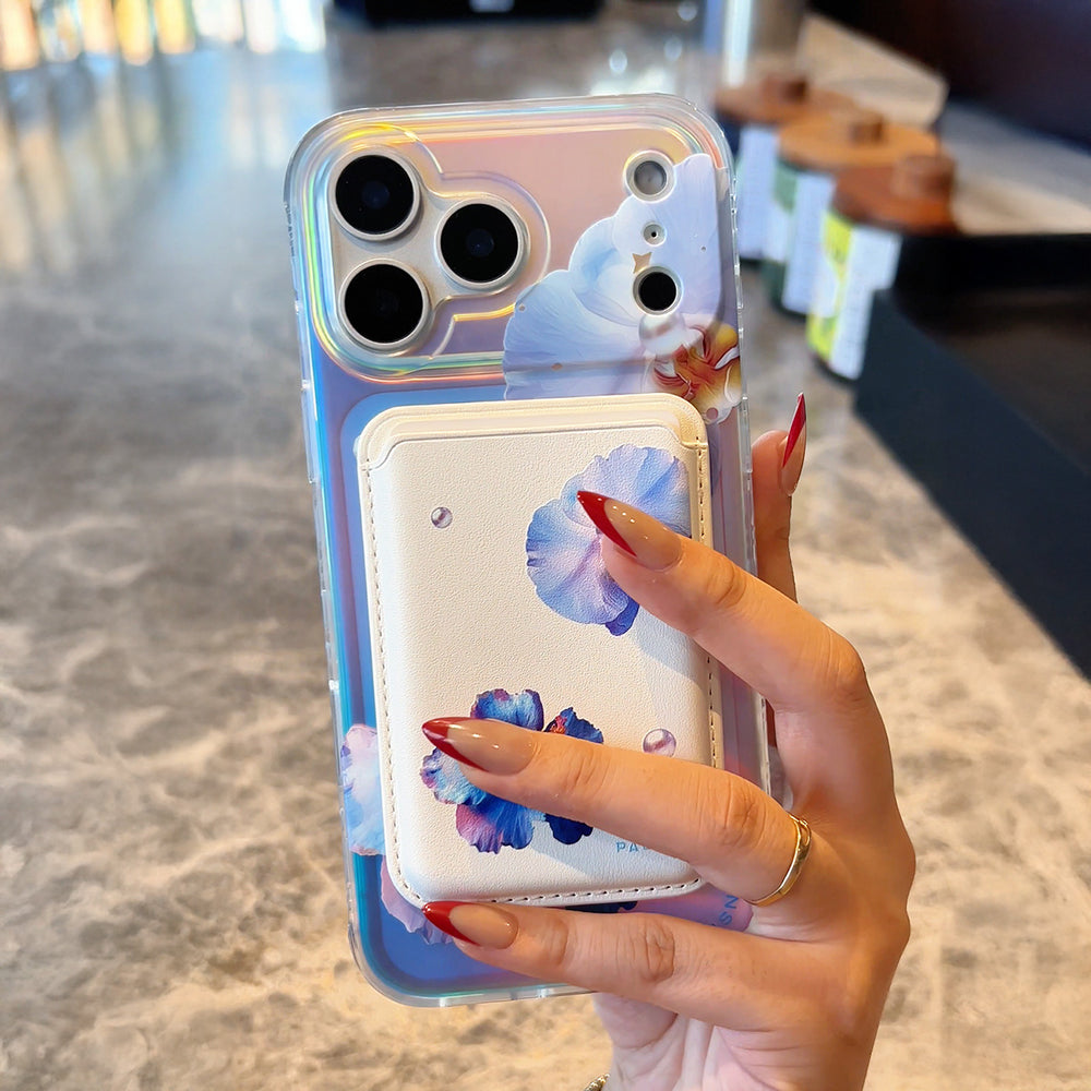 GlamFlora Blue iPhone Bundle Set