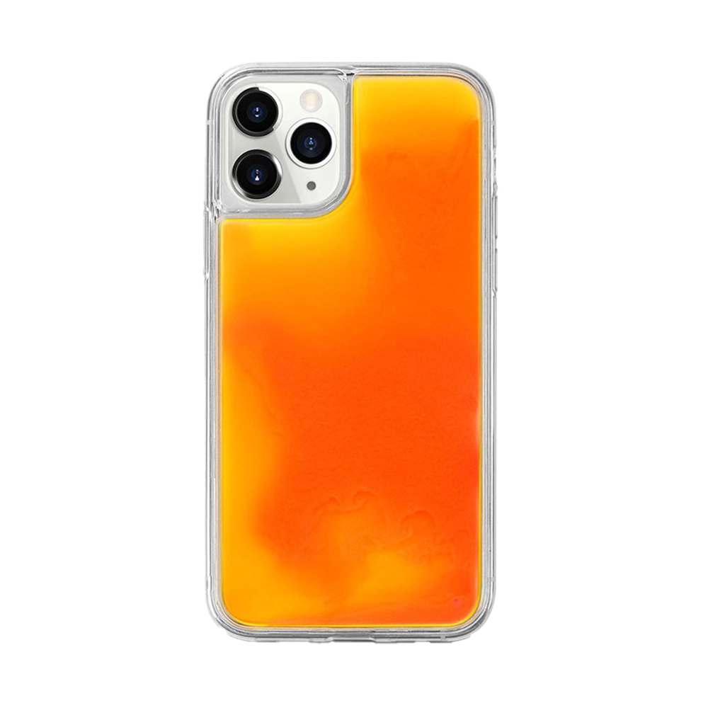 Flowing Neon Sand Liquid Luminous Phone Case