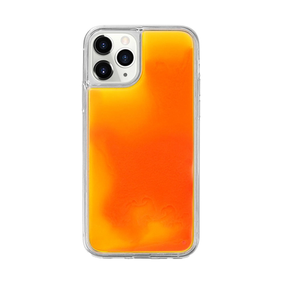 Flowing Neon Sand Liquid Luminous Phone Case