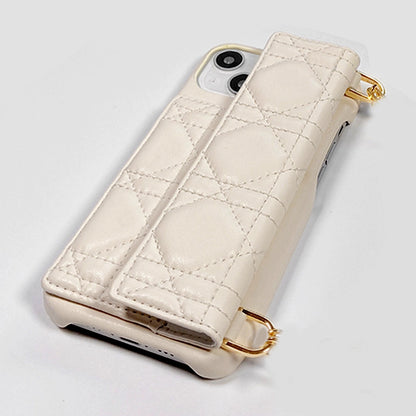 Easy Go! Leather Wallet Phone Case Crossbody Chain Set