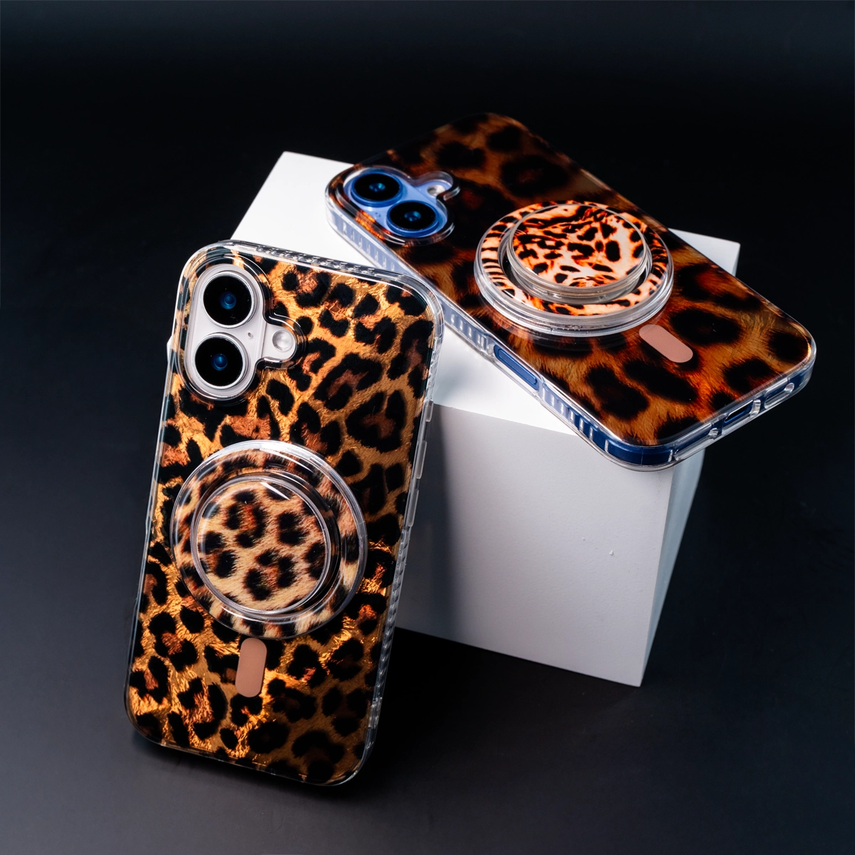 Cool Leopard | MagSafe Phone Case Grip Set