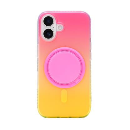 Neon Vibes｜Color Clash MagSafe Phone Case Grip Set