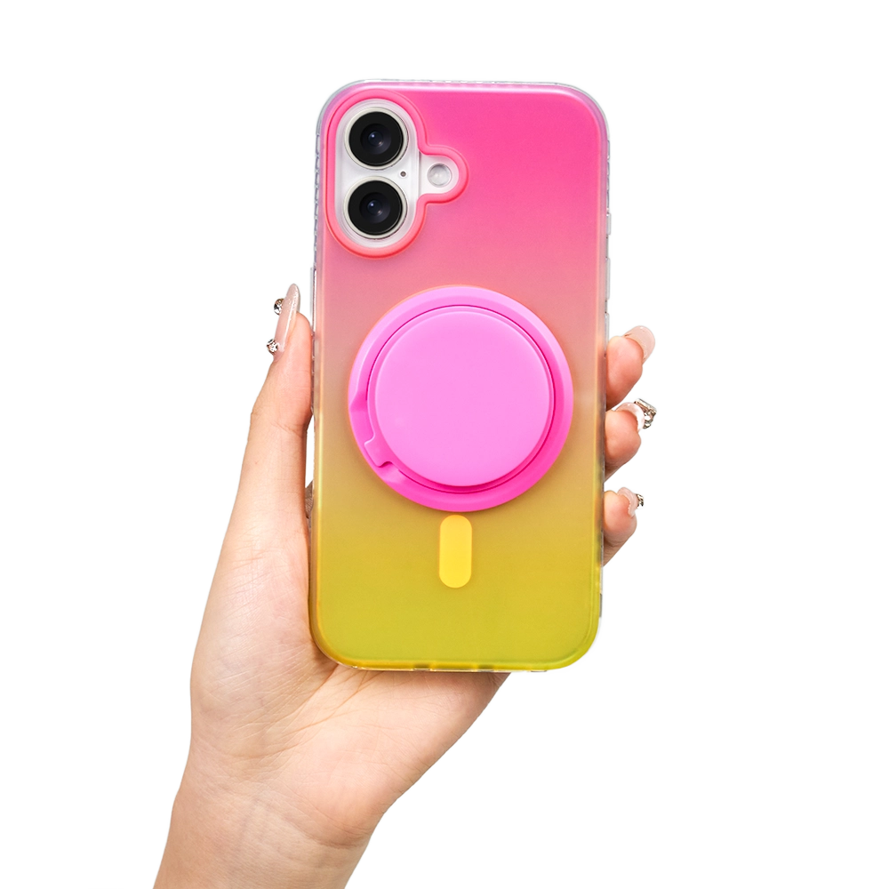 Neon Vibes | Color Clash MagSafe Phone Case Grip Set