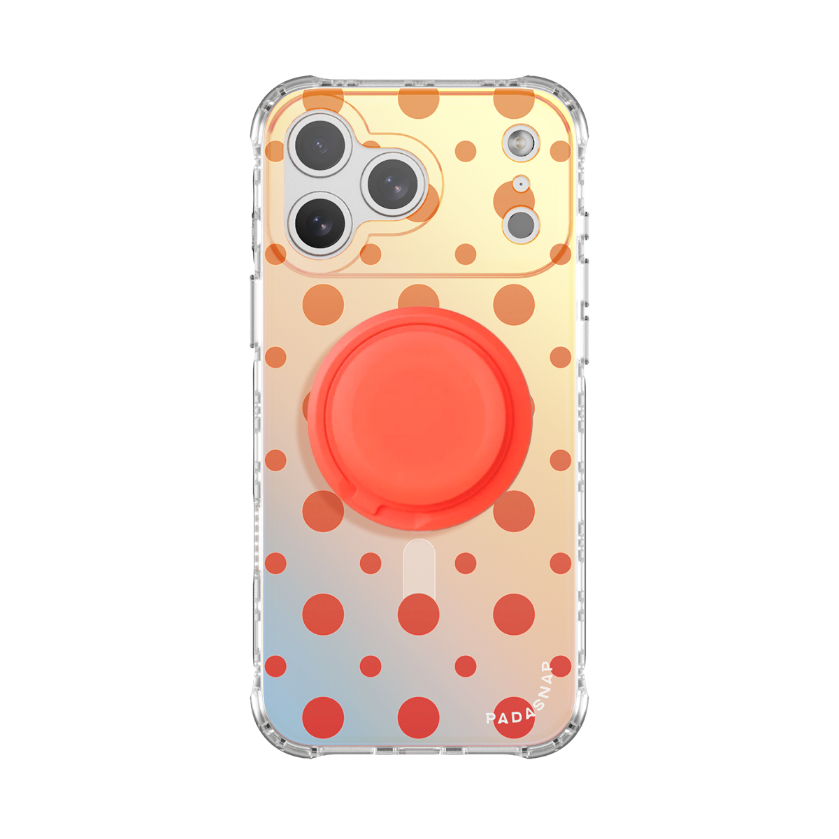 Cider Polka｜Purple MagSafe Phone Case Grip Set