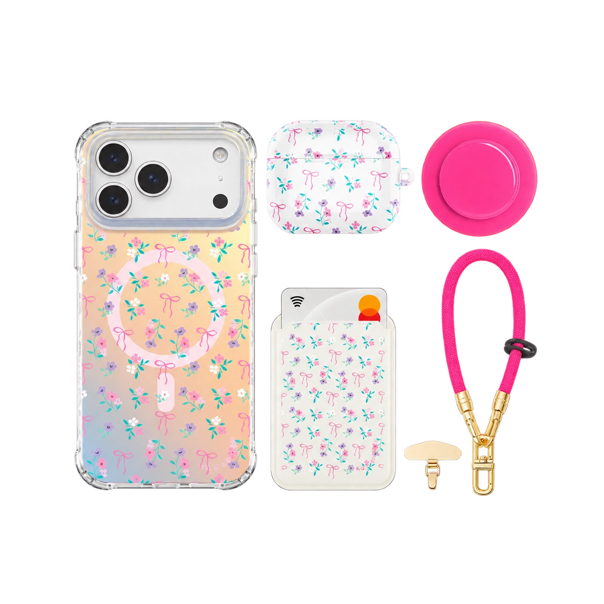 Cottage Bloom iPhone Bundle Set