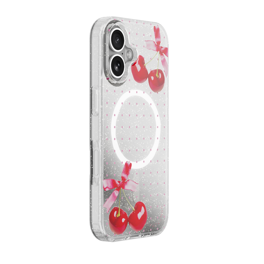 Cherry Ribbon | MagSafe Phone Case