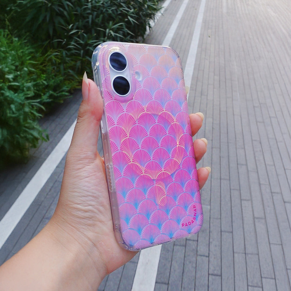 Starwave Shell | Pink MagSafe Phone Case Grip Set