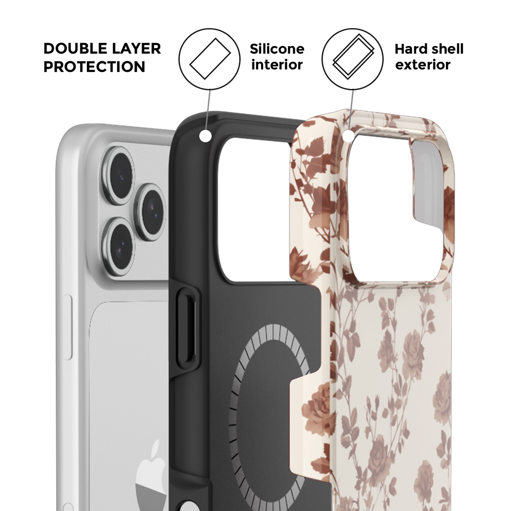 Rose Latte MagSafe Phone Case