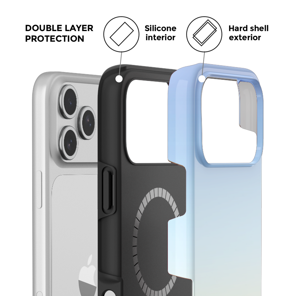 Sunrise MagSafe Phone Case Grip Set