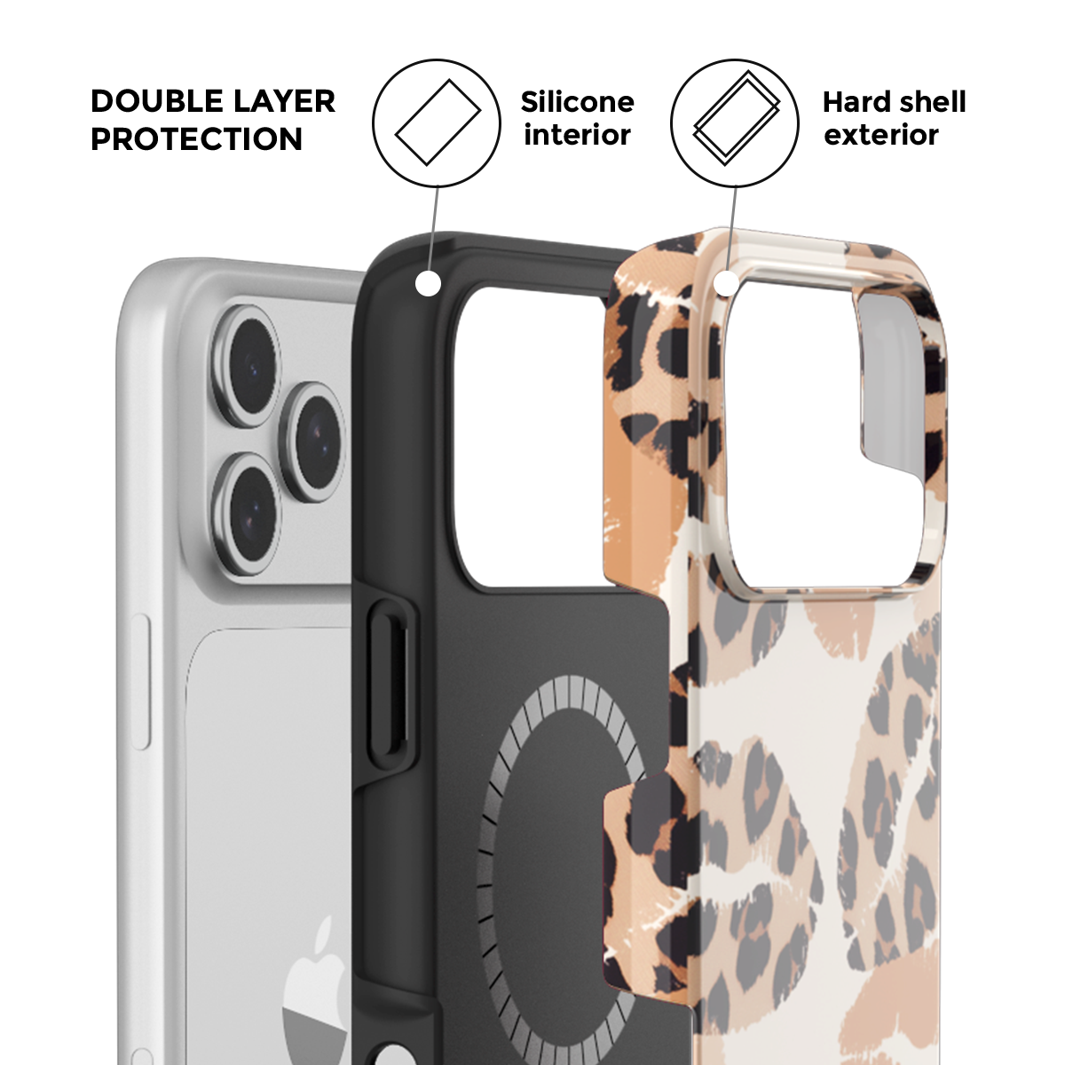 Lip Lock MagSafe Phone Case Grip Set