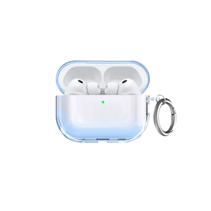 Mint Glow Blue Airpods Case
