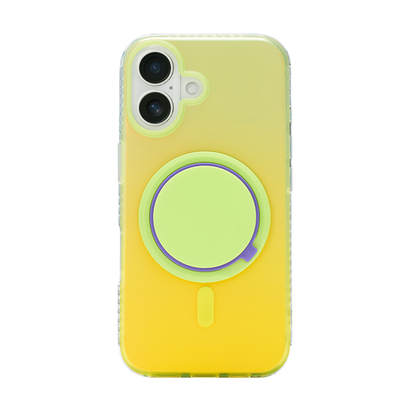 Neon Vibes｜Color Clash MagSafe Phone Case Grip Set