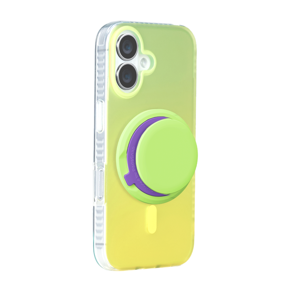 Neon Vibes｜Color Clash MagSafe Phone Case Grip Set