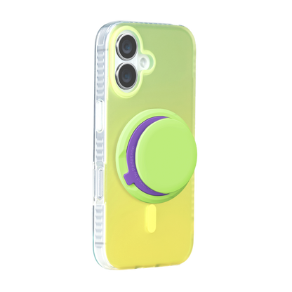 Neon Vibes｜Color Clash MagSafe Phone Case Grip Set