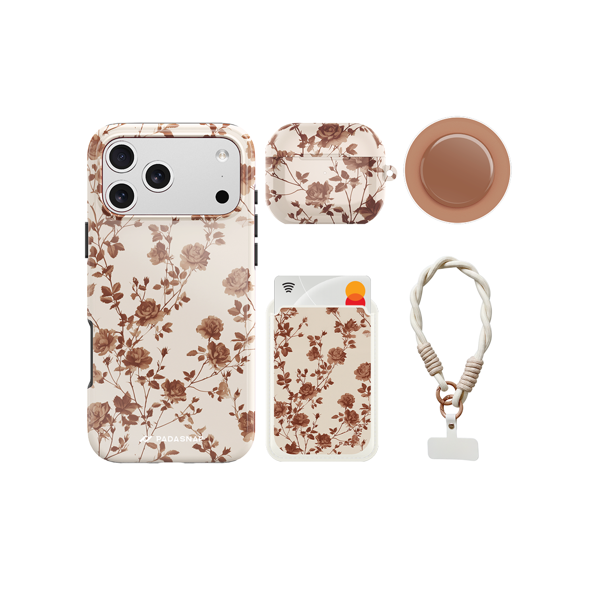 Rose Latte iPhone Bundle Set