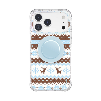 Cocoa Reindeer MagSafe Phone Case Grip Set