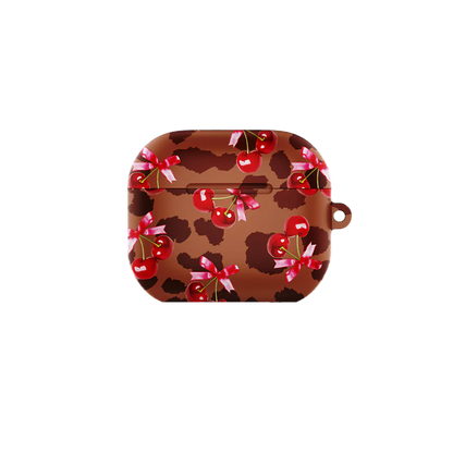 Cherry Luxe Airpods Case