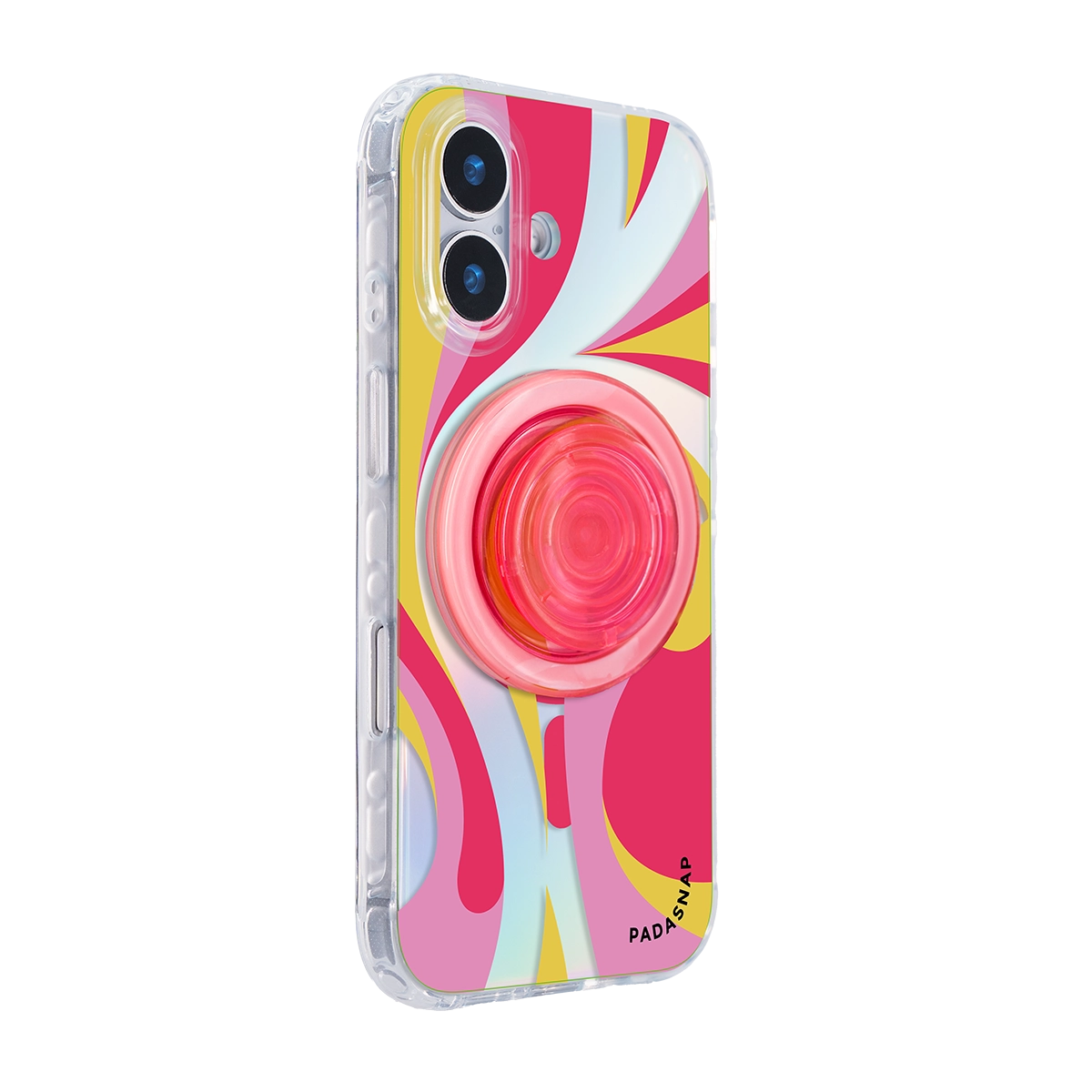 Luminous Strokes | Red MagSafe Phone Case Grip Set