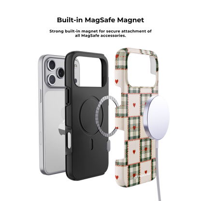 Festive Linen Christmas | MagSafe Phone Case
