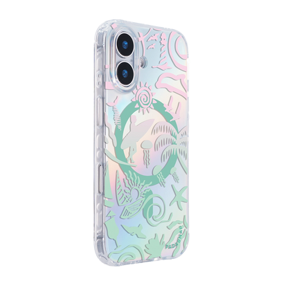 Tropic Holiday | Blue MagSafe Phone Case