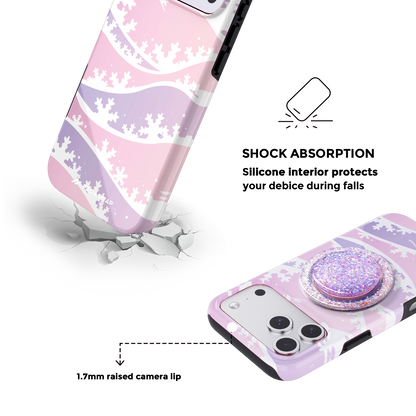 Winter Snowflake  MagSafe Phone Case Grip Set